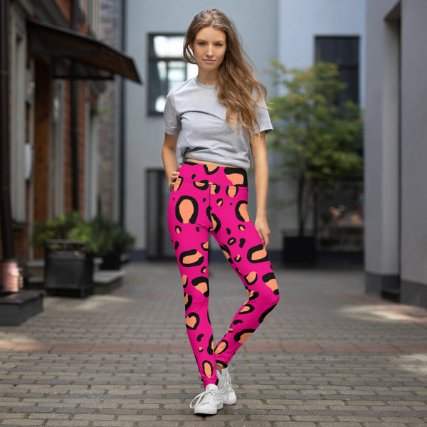 Hot Leopard Yoga Leggings