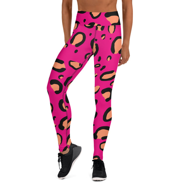 Hot Leopard Yoga Leggings